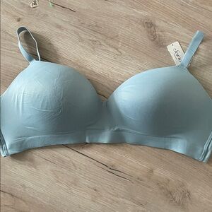 Soma Enbliss Wireless Bra 40DD Blue Aura Seamless Comfort